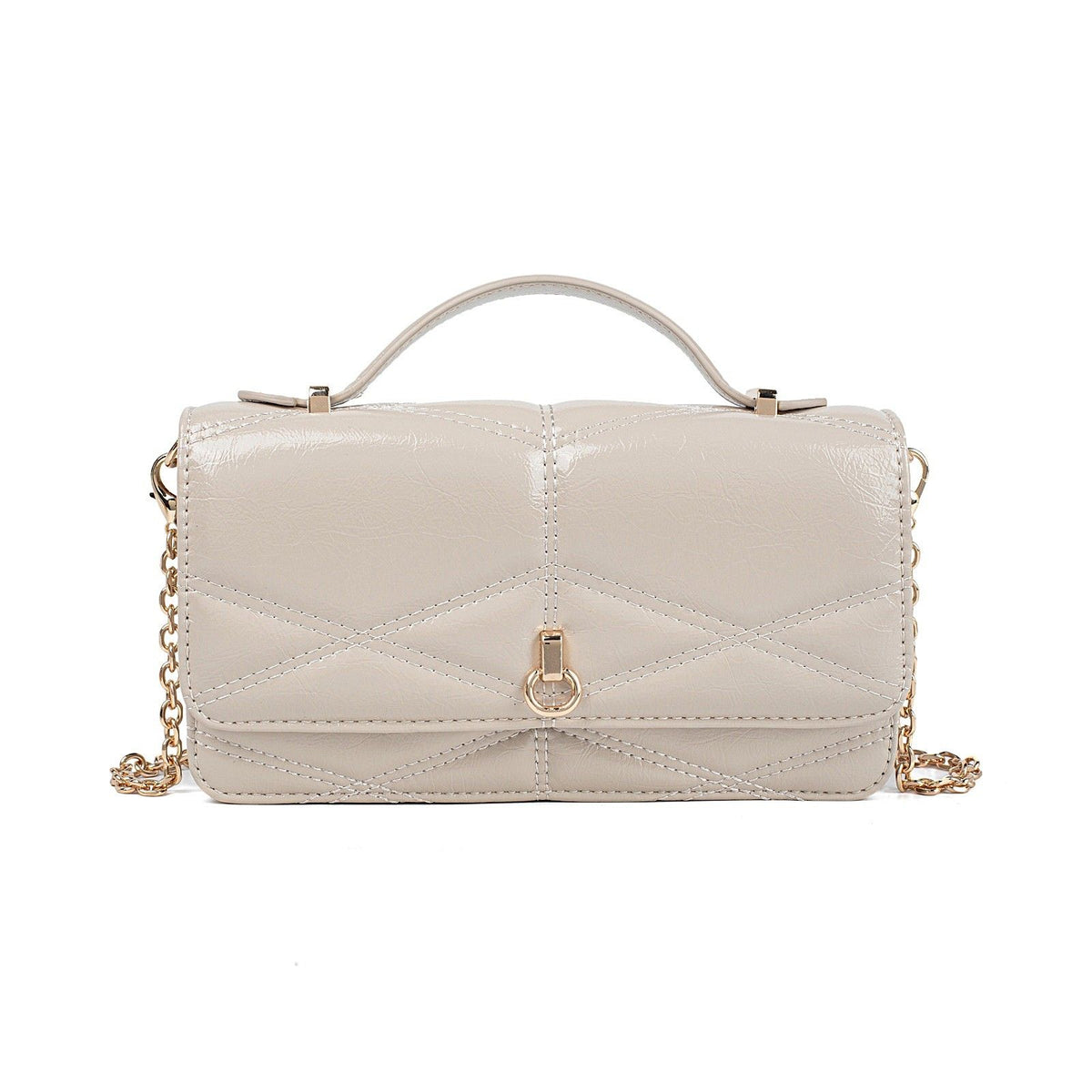 MKF Collection Suzanne Shoulder Crossbody Bag - Taupe