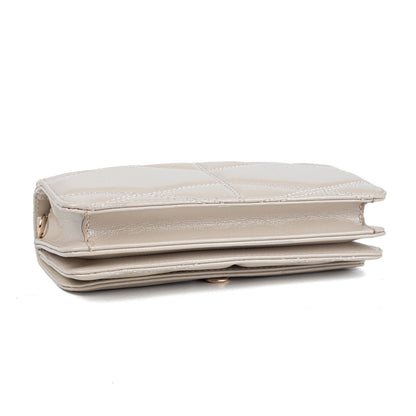 MKF Collection Suzanne Shoulder Crossbody Bag - Taupe