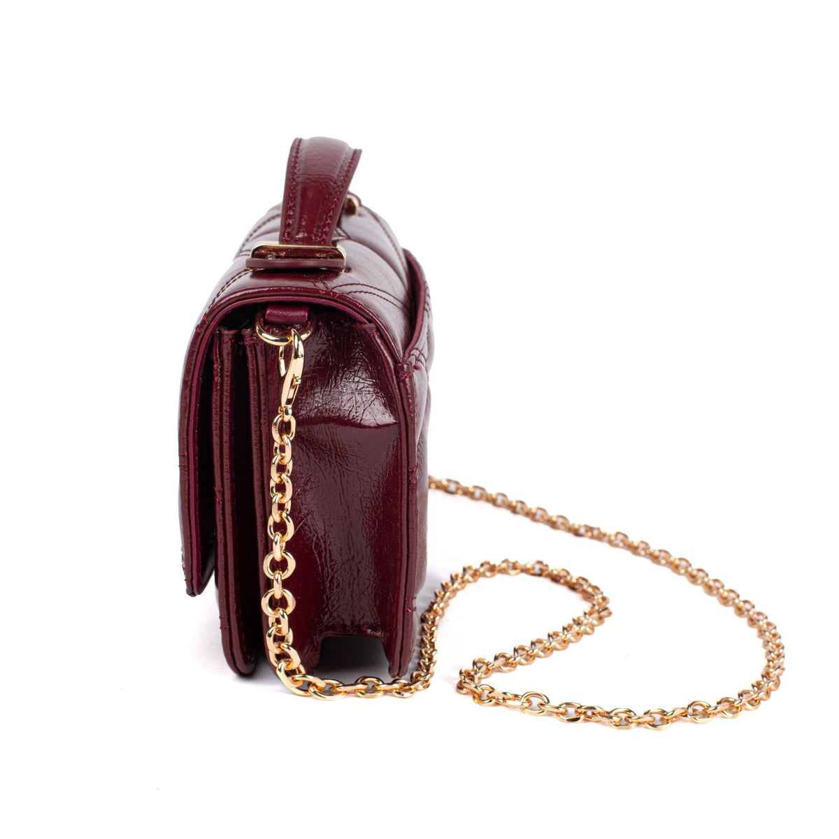 MKF Collection Suzanne Shoulder Crossbody Bag - Wine
