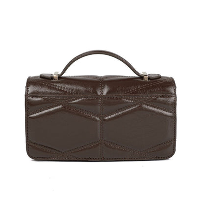 MKF Collection Suzanne Shoulder Crossbody Bag - Coffee