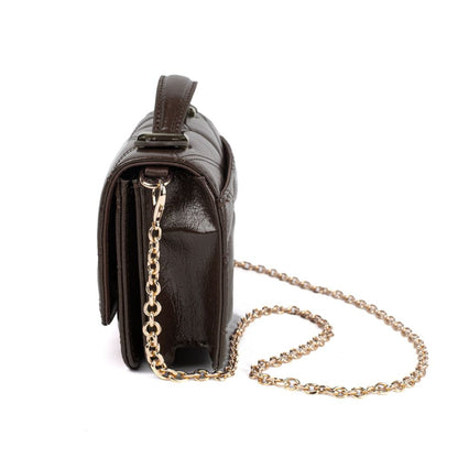 MKF Collection Suzanne Shoulder Crossbody Bag - Coffee