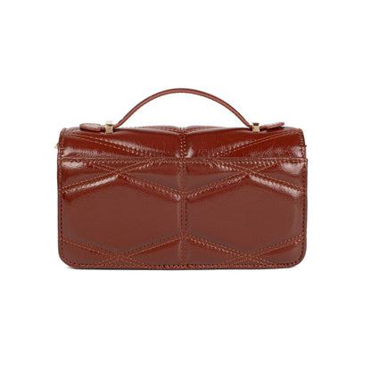 MKF Collection Suzanne Shoulder Crossbody Bag - Brown