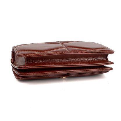 MKF Collection Suzanne Shoulder Crossbody Bag - Brown