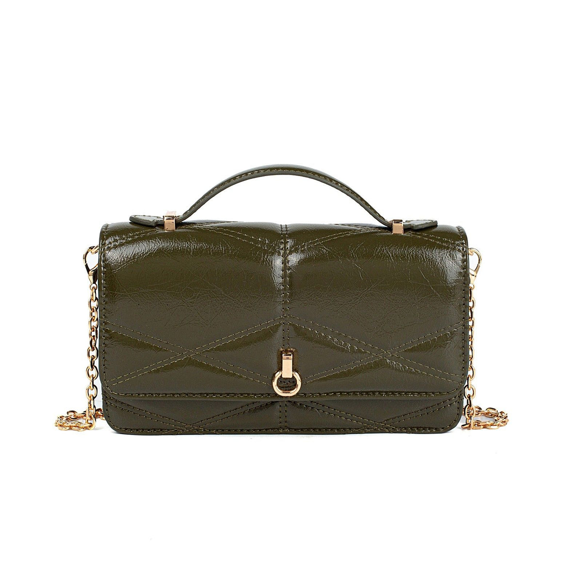 MKF Collection Suzanne Shoulder Crossbody Bag - Olive