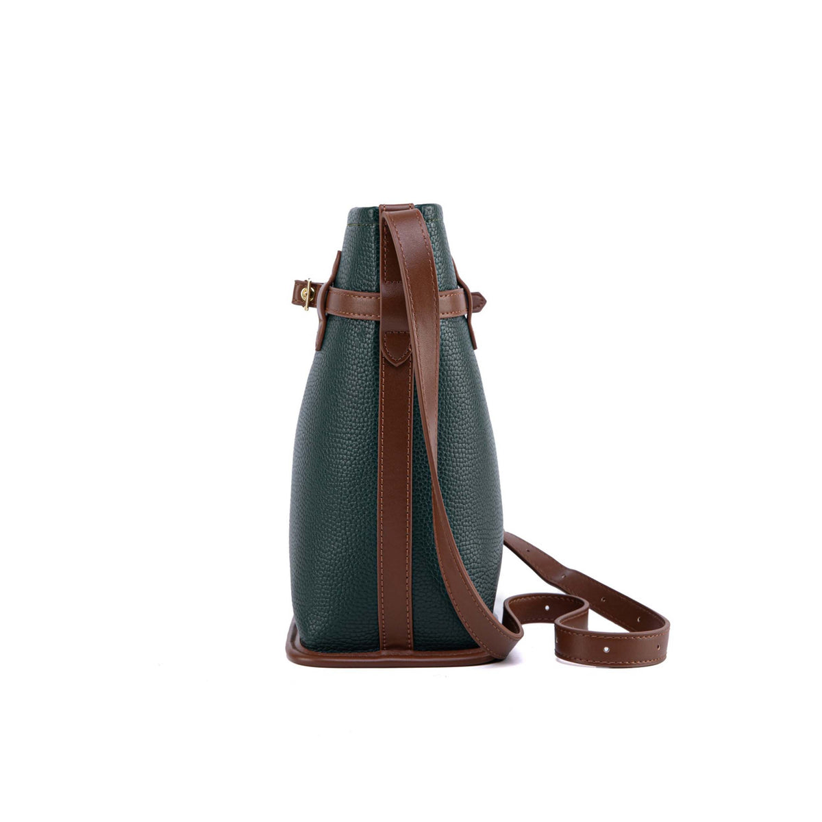 MKF Collection Odette 2-Piece Bucket Bag & Wallet - Forest Green