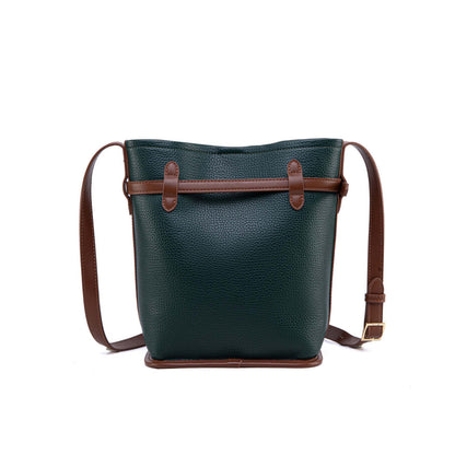 MKF Collection Odette 2-Piece Bucket Bag & Wallet - Forest Green