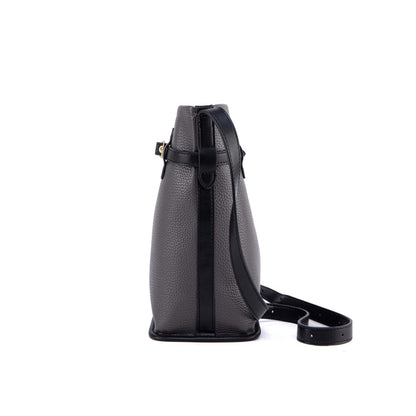 MKF Collection Odette 2-Piece Bucket Bag & Wallet - Charcoal