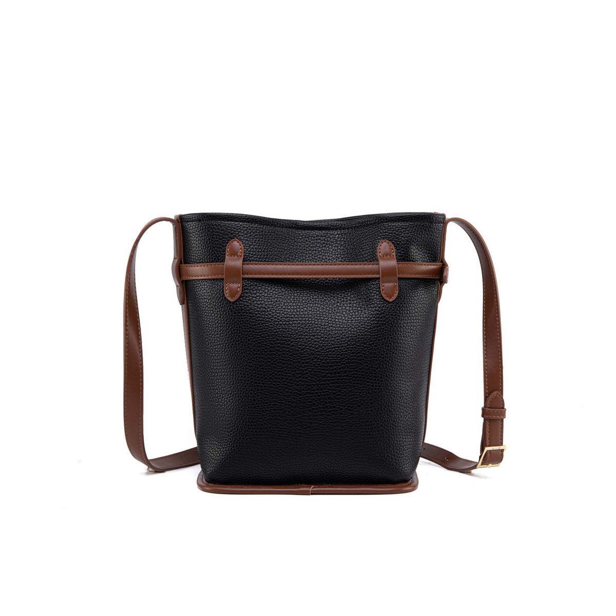 MKF Collection Odette 2-Piece Bucket Bag & Wallet - Black