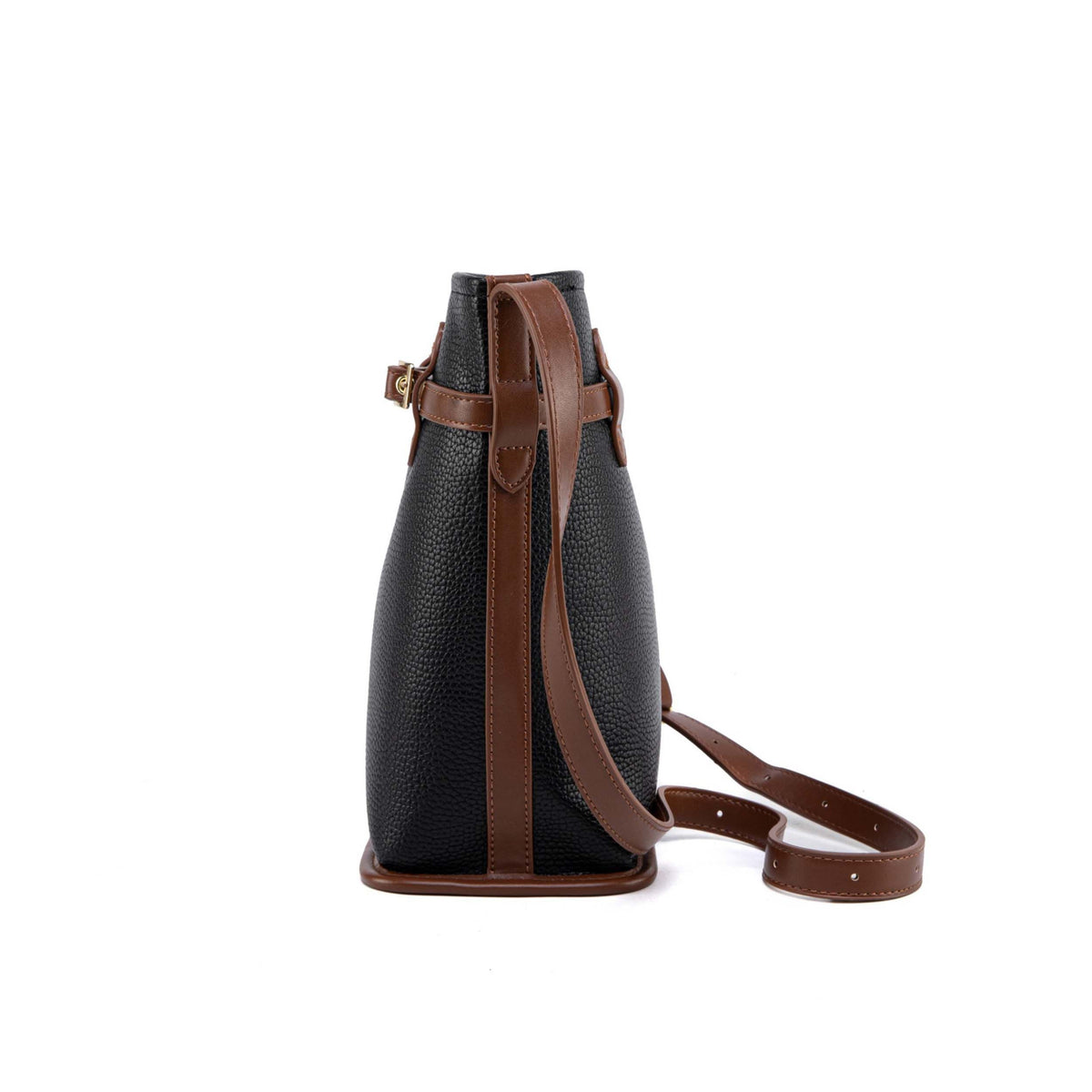 MKF Collection Odette 2-Piece Bucket Bag & Wallet - Black