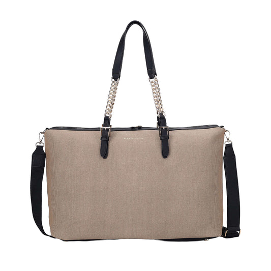 MKF Collection Zephyra Weekender Duffle Bag - Khaki