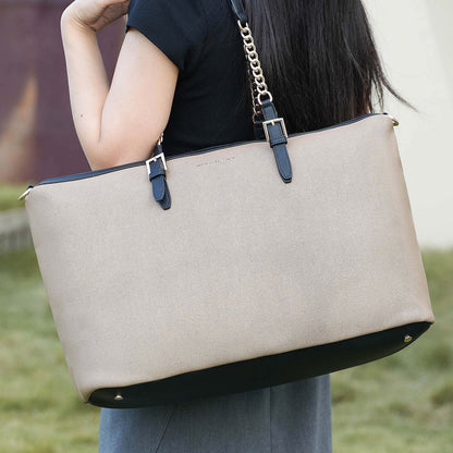 MKF Collection Zephyra Weekender Duffle Bag - Khaki
