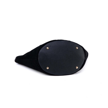 MKF Collection Joyce Shoulder Top Handle Bag - Black