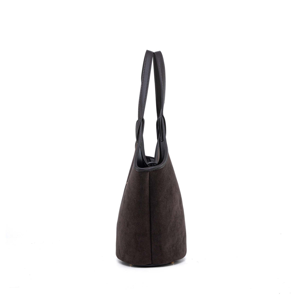 MKF Collection Joyce Shoulder Top Handle Bag - Charcoal