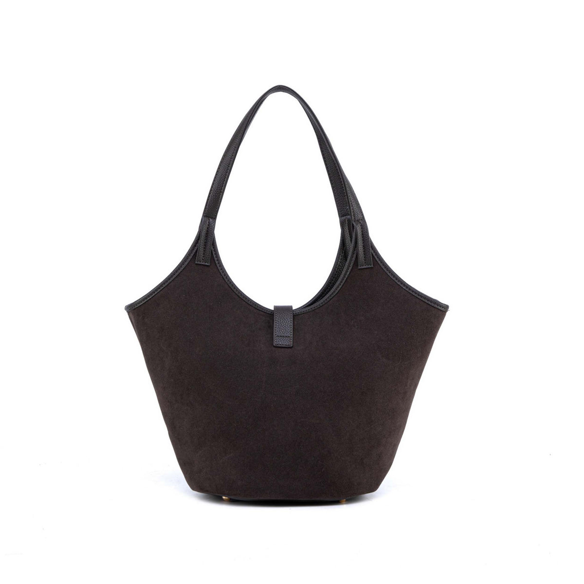 MKF Collection Joyce Shoulder Top Handle Bag - Charcoal