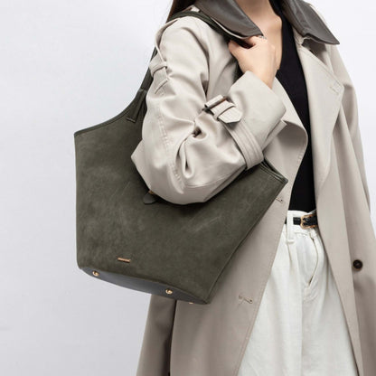 MKF Collection Joyce Shoulder Top Handle Bag - Green