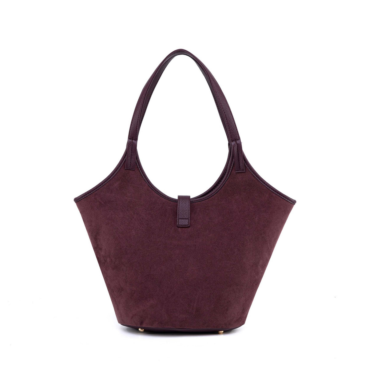 MKF Collection Joyce Shoulder Top Handle Bag - Burgundy