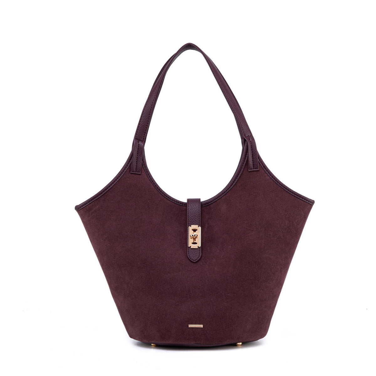 MKF Collection Joyce Shoulder Top Handle Bag - Burgundy