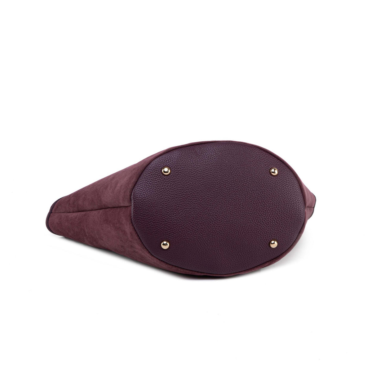 MKF Collection Joyce Shoulder Top Handle Bag - Burgundy