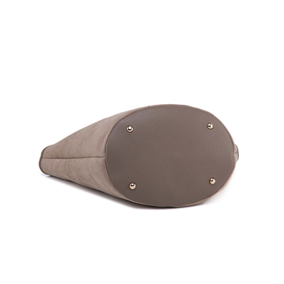 MKF Collection Joyce Shoulder Top Handle Bag - Taupe