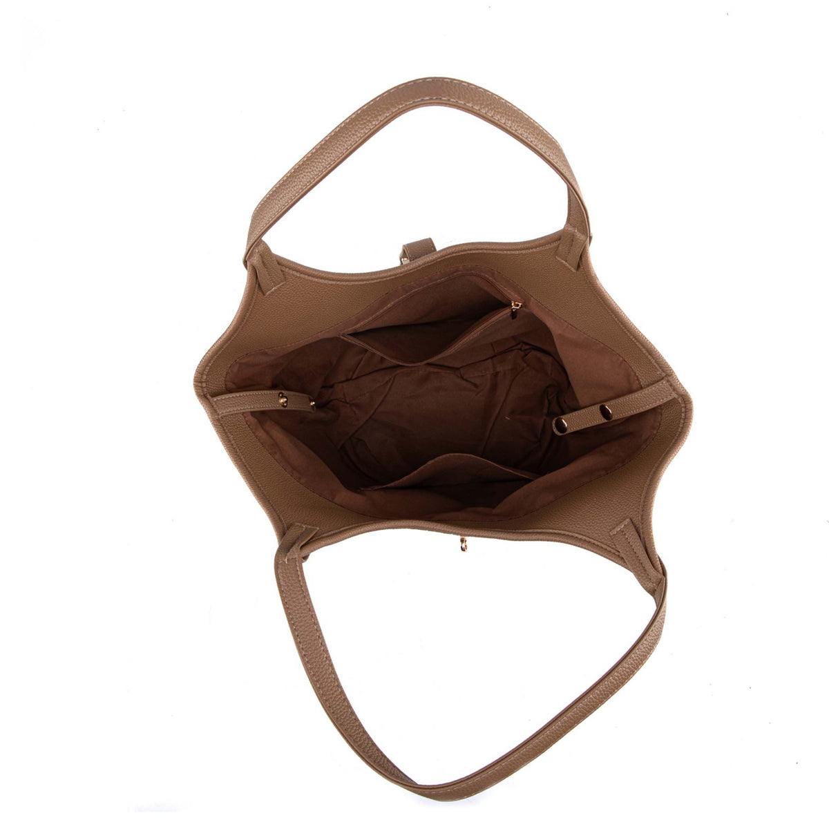 MKF Collection Joyce Shoulder Top Handle Bag - Brown