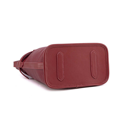 MKF Collection Odette 2-Piece Bucket Bag & Wallet - Burnt Orange