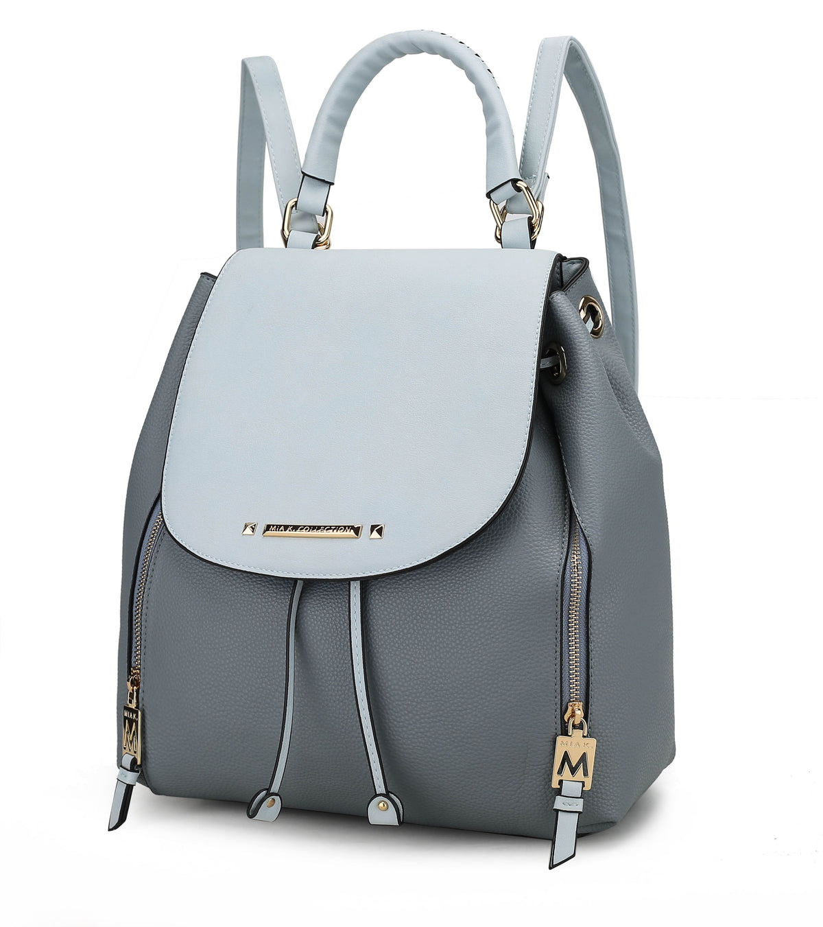 MKF Collection Kimberly Backpack Vegan Leather Women - Denim-Lt Blue