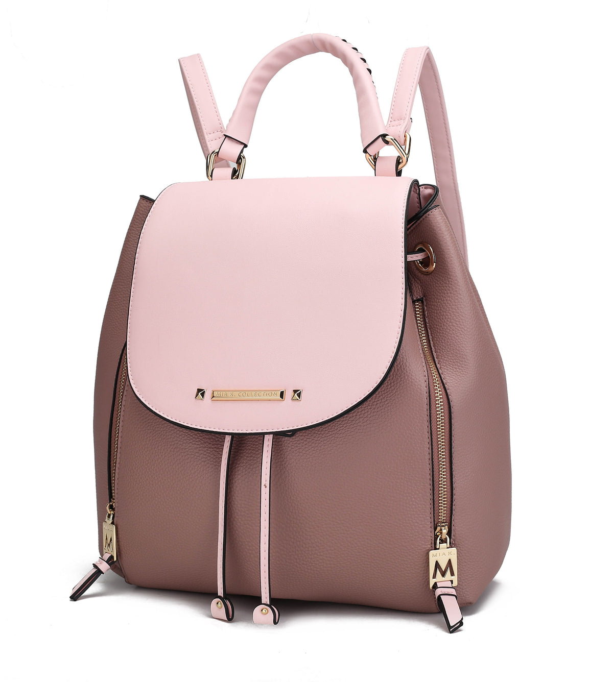 MKF Collection Kimberly Backpack Vegan Leather Women - Mauve-Blush