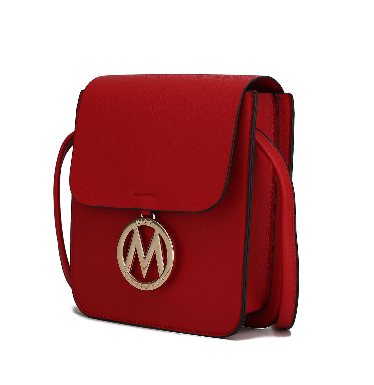 MKF Collection Skylar Messenger Handabag Vegan Leather Womens - Red