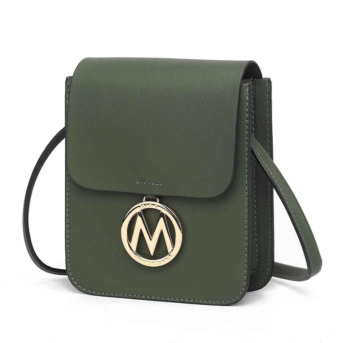MKF Collection Skylar Messenger Handabag Vegan Leather Womens - Olive