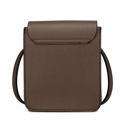 MKF Collection Skylar Messenger Handabag Vegan Leather Womens - Cognac