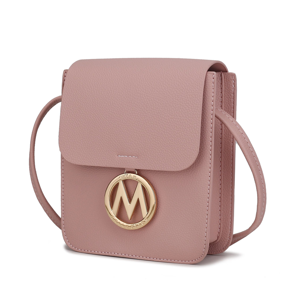 MKF Collection Skylar Messenger Handabag Vegan Leather Womens - Pink