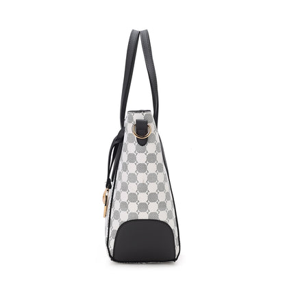 MKF Collection Gianna Vegan Leather Women Tote with matching Wallet - Mint