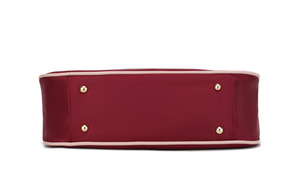 MKF Collection Freya Women Crossbody Bag and Pouch - Blush