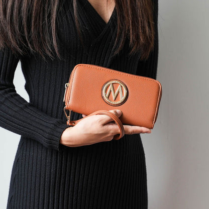 MKF Collection Bonita Tote Handbag with Wallet - Black