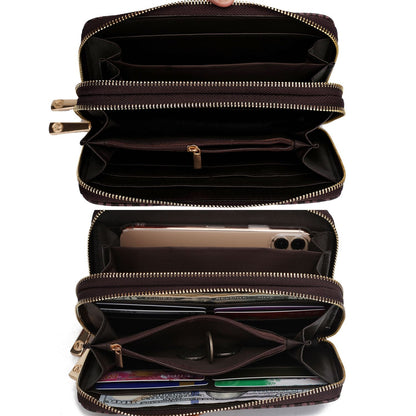 MKF Collection Noemy M Signature Wallet/Wristlet - Lavender