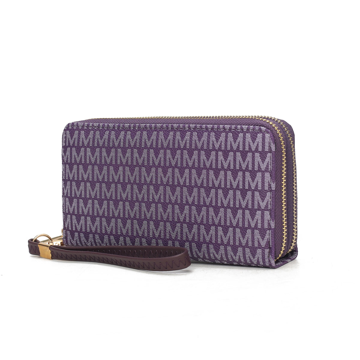 MKF Collection Noemy M Signature Wallet/Wristlet - Purple