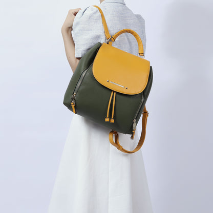 MKF Collection Kimberly Backpack Vegan Leather Women - Charcoal-Blush