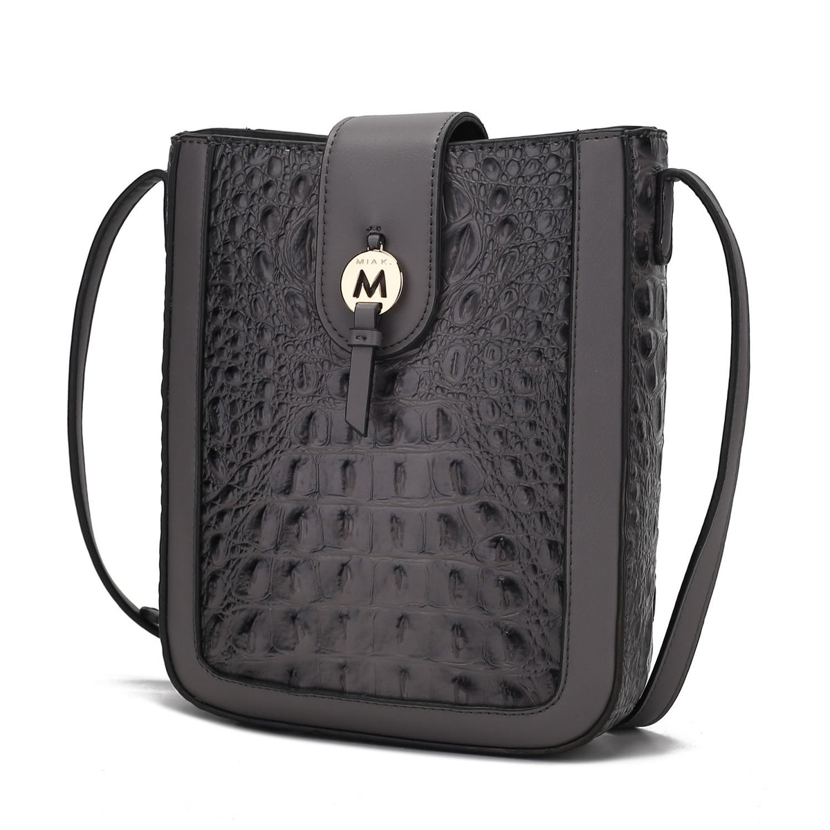 MKF Collection Molly Women's Crossbody Bag - Charcoal