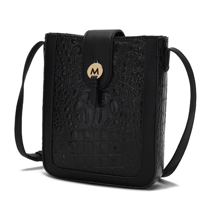 MKF Collection Molly Women's Crossbody Bag - Black