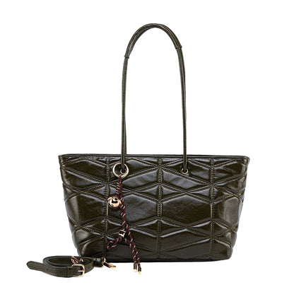 MKF Collection Karen faux leather Tote Bag - Olive