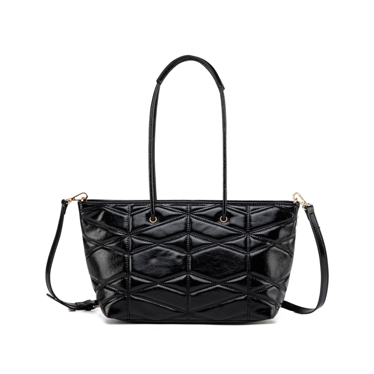 MKF Collection Karen faux leather Tote Bag - Black