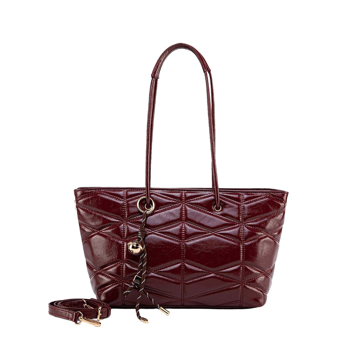 MKF Collection Karen faux leather Tote Bag - Wine