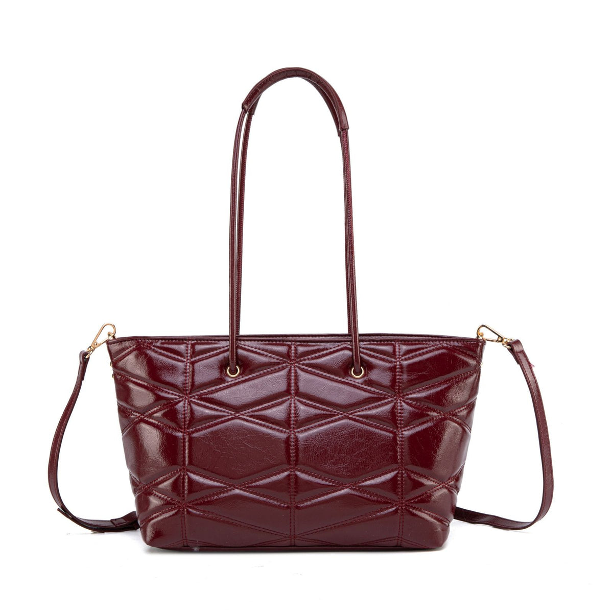 MKF Collection Karen faux leather Tote Bag - Wine