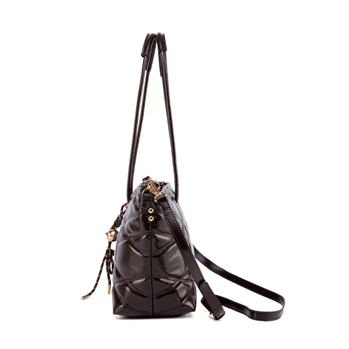 MKF Collection Karen faux leather Tote Bag - Coffee