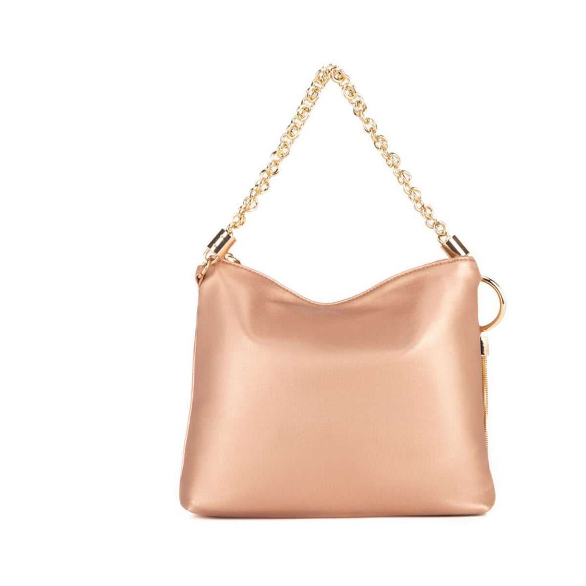 MKF Collection Brigitte Women's Shoulder Bag Functional Purse - Rose Gold