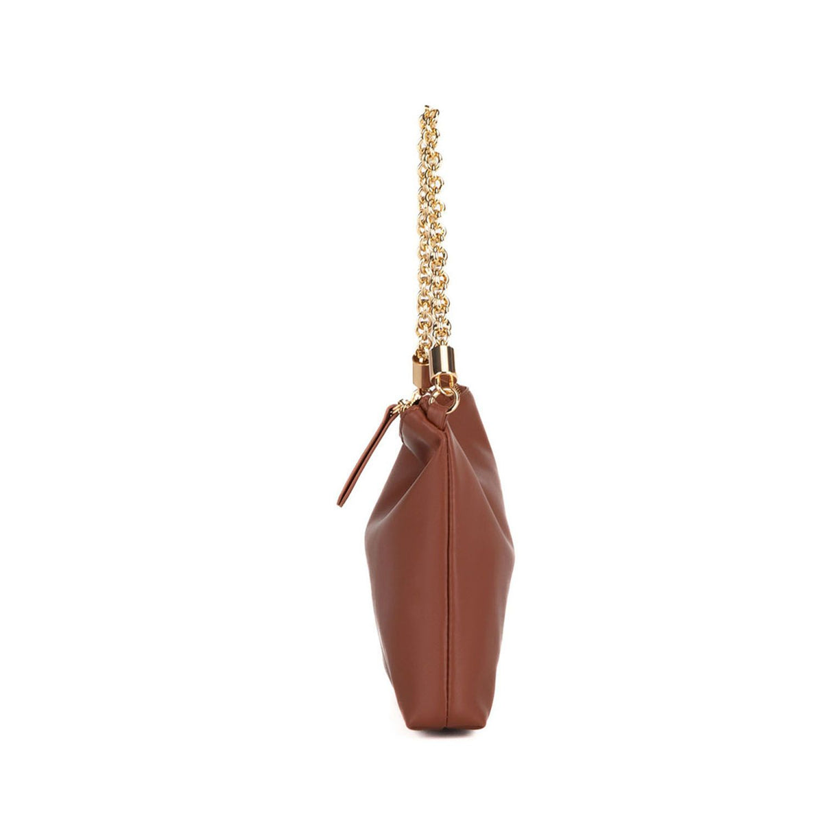 MKF Collection Brigitte Women's Shoulder Bag Functional Purse - Cognac