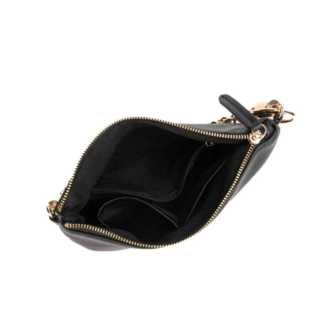 MKF Collection Brigitte Women's Shoulder Bag Functional Purse - Black