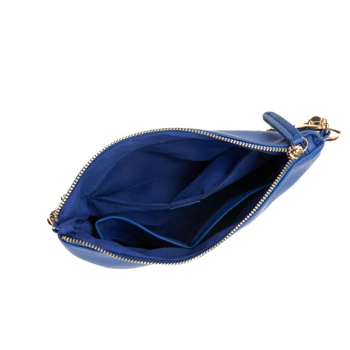 MKF Collection Brigitte Women's Shoulder Bag Functional Purse - Royal Blue