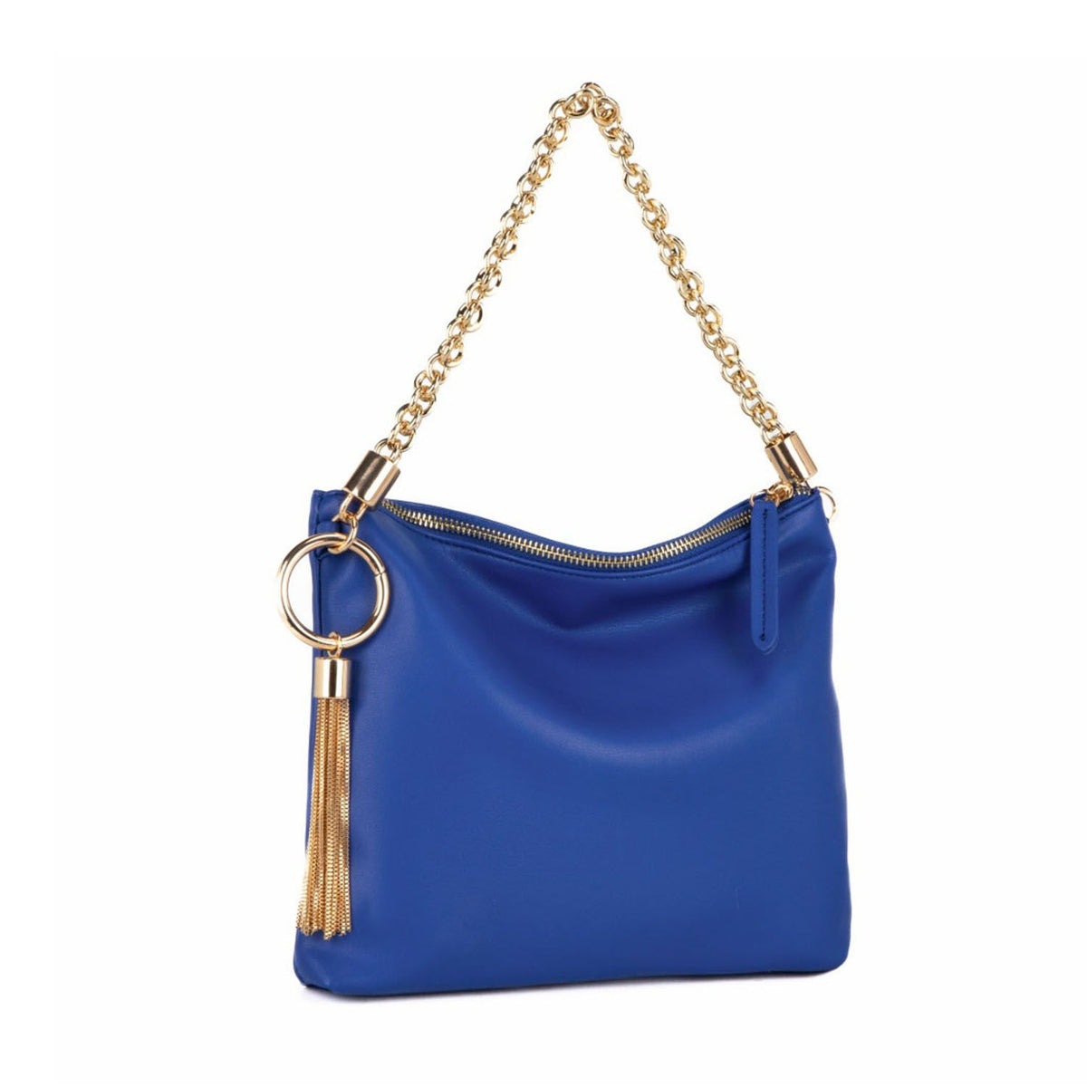 MKF Collection Brigitte Women's Shoulder Bag Functional Purse - Royal Blue