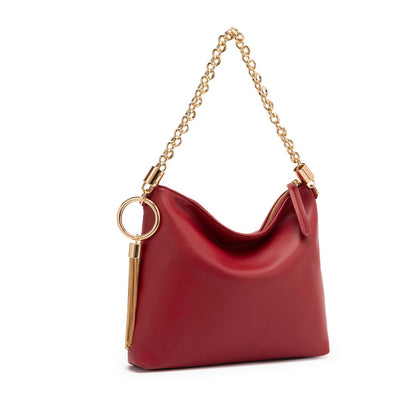 MKF Collection Brigitte Women's Shoulder Bag Functional Purse - Wine